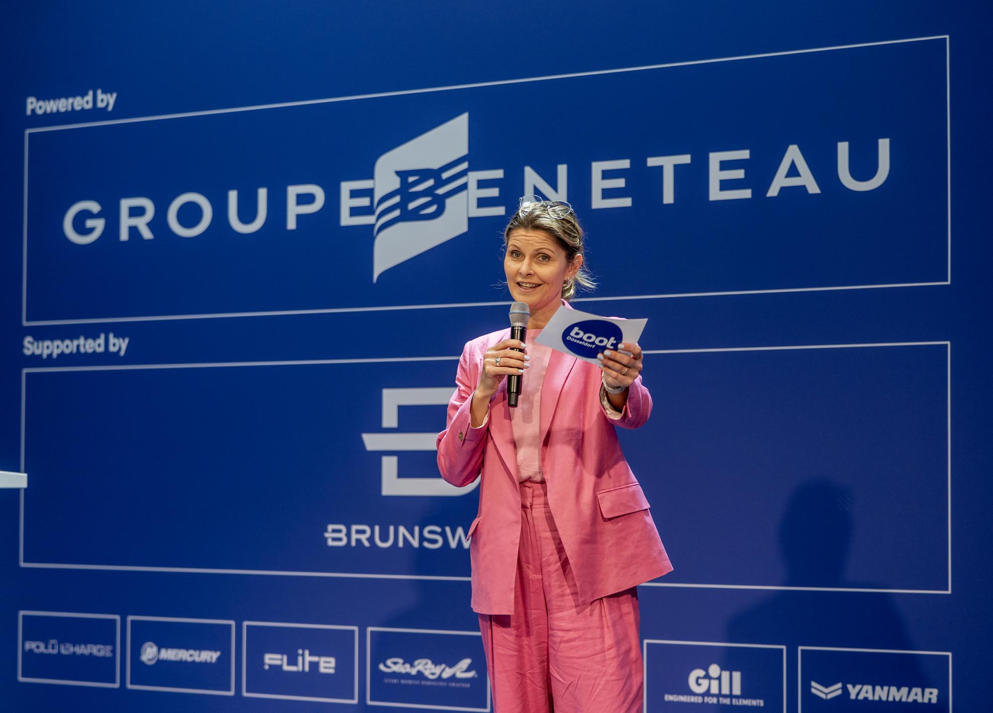 Eventfoto von Chris Göttert – Einweihung der neuen Druckmaschine der Rheinischen Post in Düsseldorf mit OB Dirk Elbers und dem damaligen Chefredakteur.